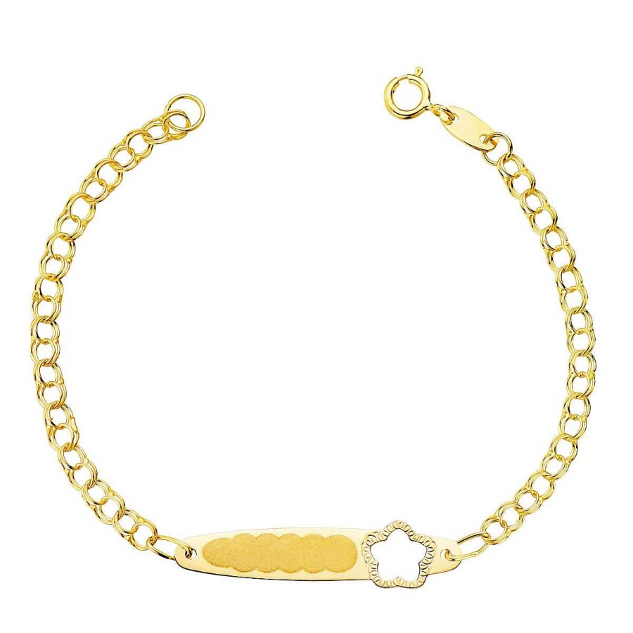 Joyas De Oro Joyeria Tamayo | Pulsera De Oro De 18 Kilates Beb