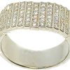 Diamantes Joyeria Tamayo | Sortija De Oro Blanco 18 Kilates Y Brillantes