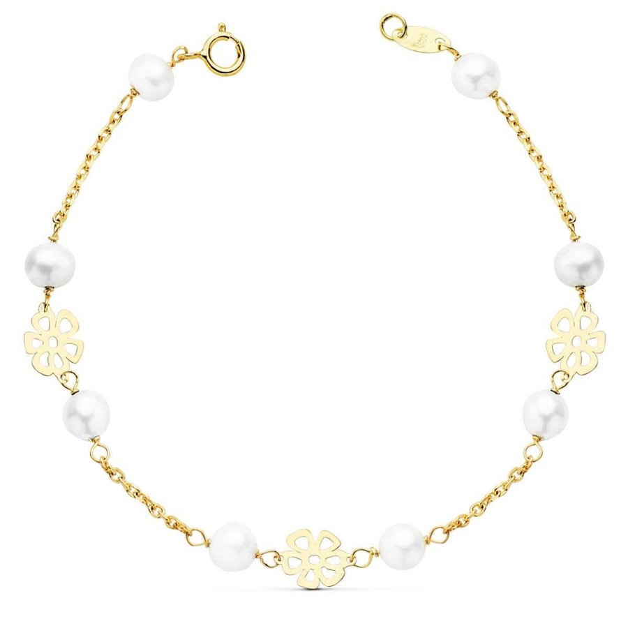 Joyas De Oro Joyeria Tamayo | Pulsera Oro 18 Kilates Comuni N