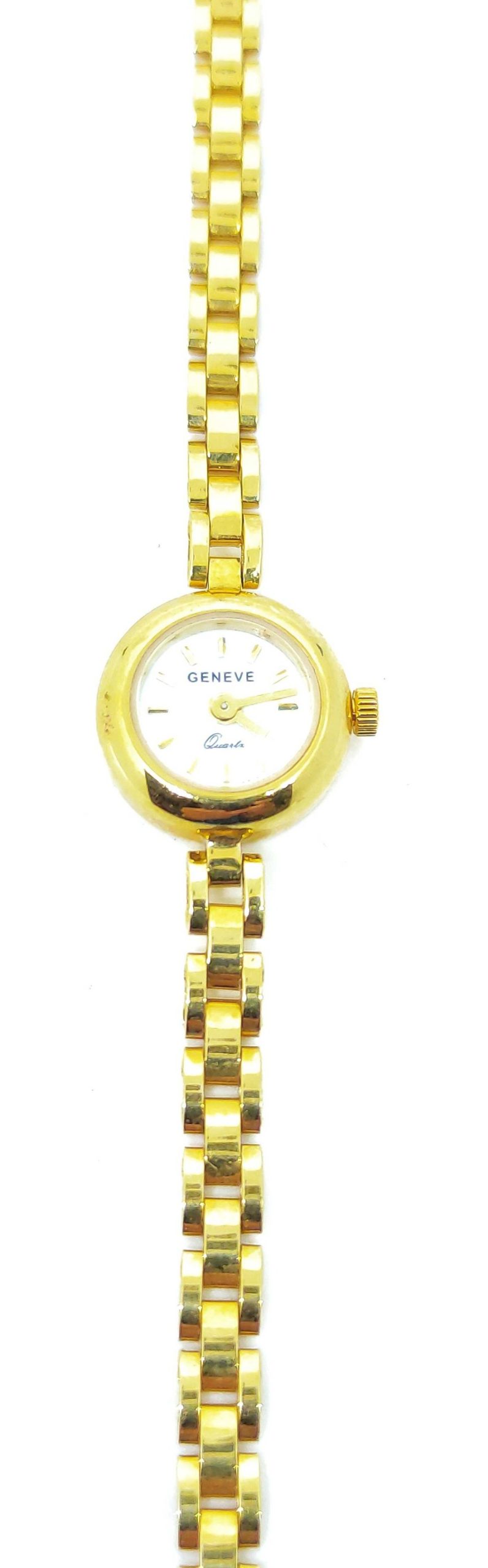 Joyas De Oro Joyeria Tamayo | Reloj Oro De 18 Kilates Geneve Mujer