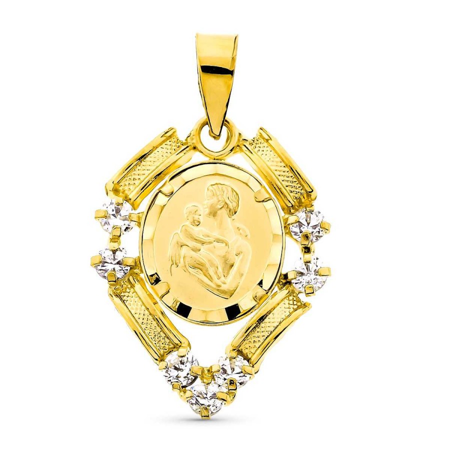 Joyas De Oro Joyeria Tamayo | Medalla Oro 18 Kilates De La Madre