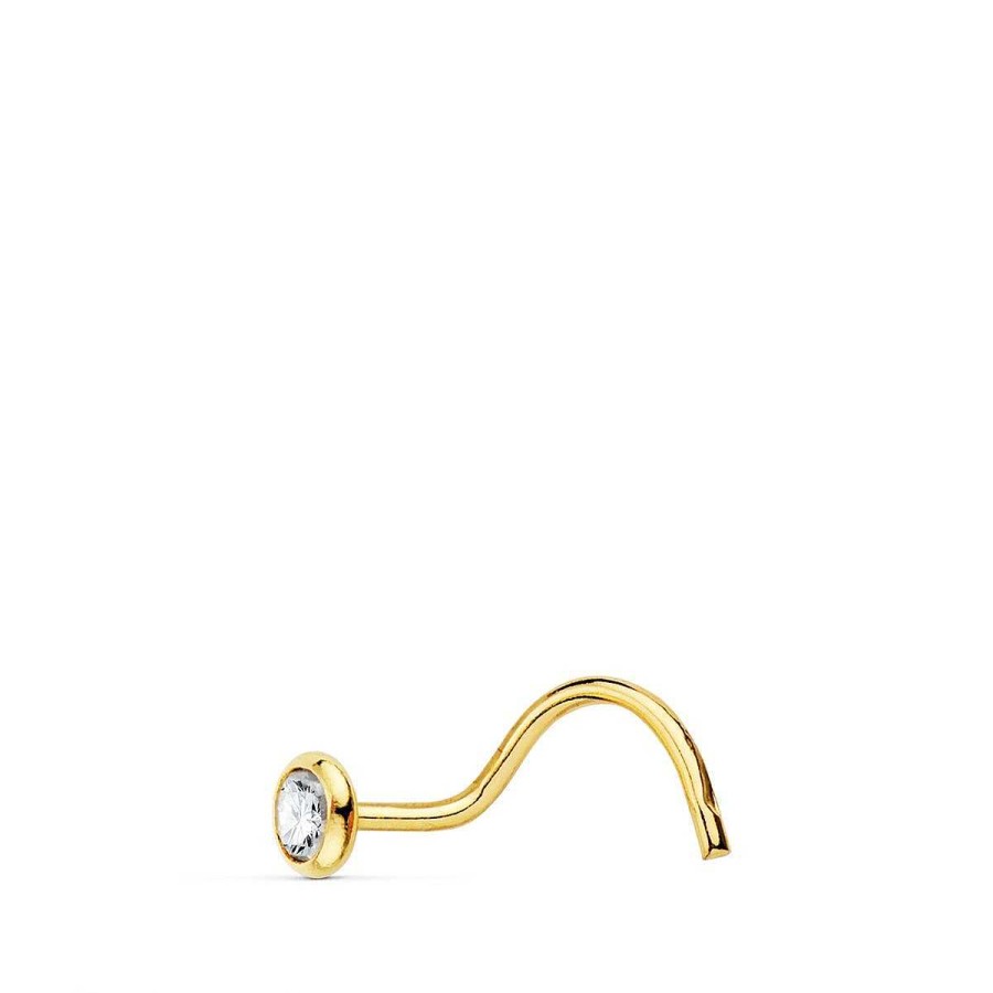 Joyas De Oro Joyeria Tamayo | Piercing Oro Nariz