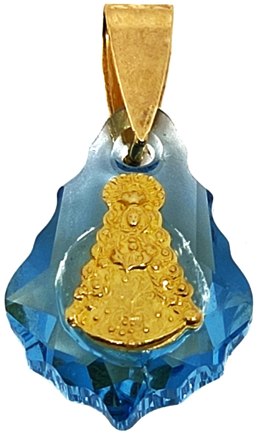 Joyas De Oro Joyeria Tamayo | Colgante Oro 18 Kilates Virgen Del Rocio