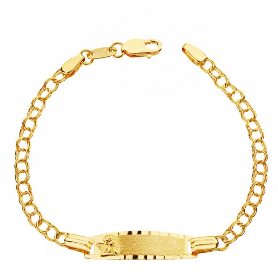 Joyas De Oro Joyeria Tamayo | Pulsera Oro De 18 Kilates Esclava Beb