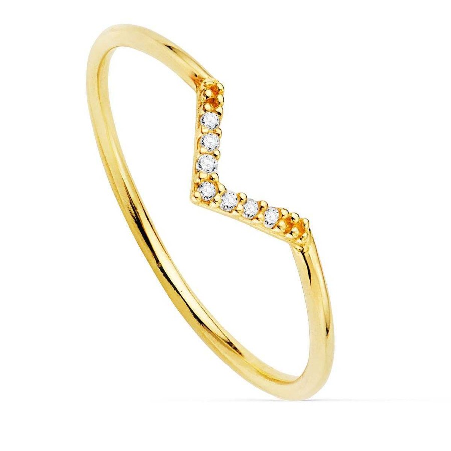 Diamantes Joyeria Tamayo | Sortija Oro Amarillo Brillantes