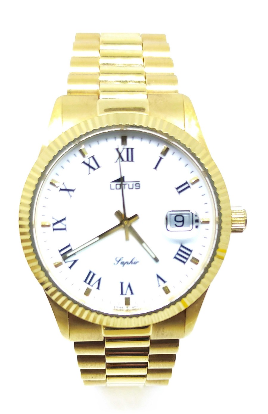 Joyas De Oro Joyeria Tamayo | Reloj Oro De 18 Kilates Hombre Lotus