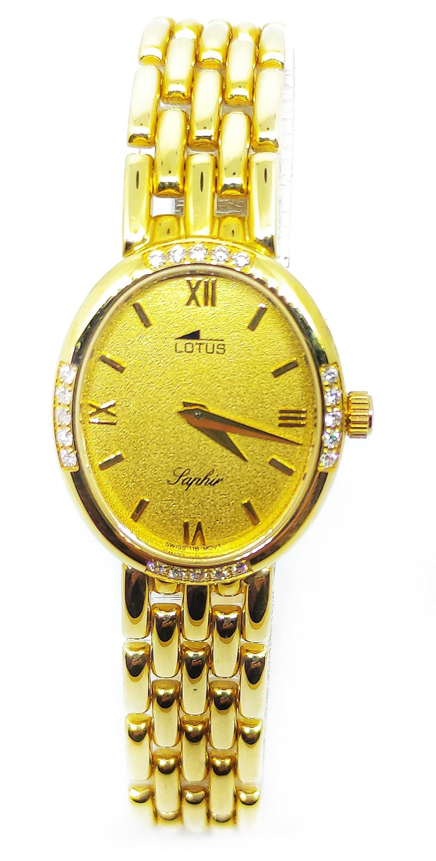 Joyas De Oro Joyeria Tamayo | Reloj De Oro 18 Kilates Y Brillantes Mujer Lotus