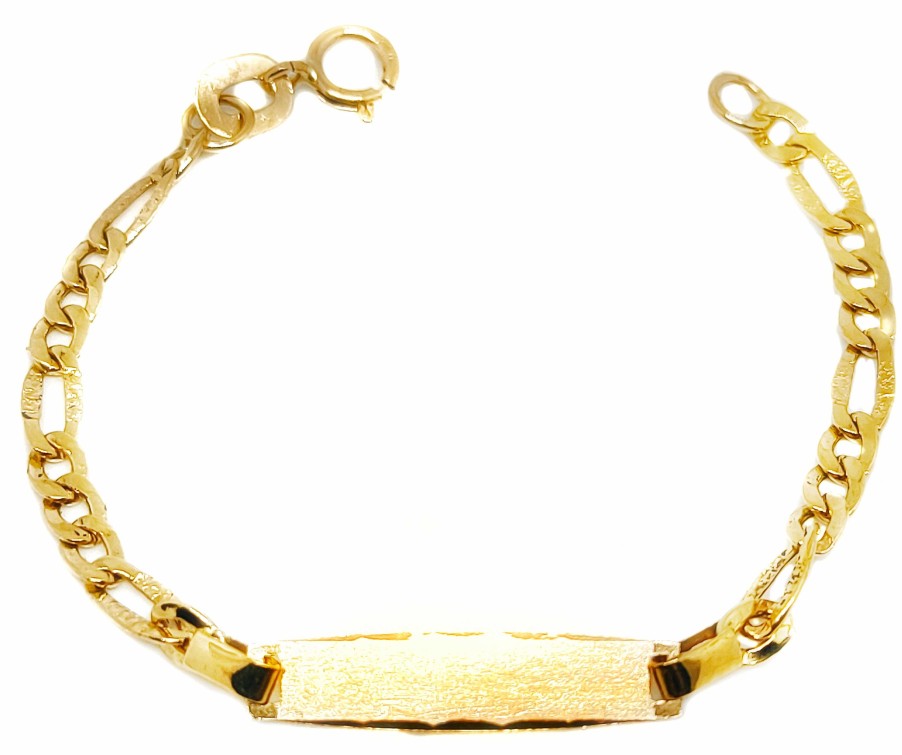 Joyas De Oro Joyeria Tamayo | Pulsera Oro 18 Kilates Esclava Beb