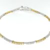 Joyas De Oro Joyeria Tamayo | Pulsera De Oro Bicolor 18 Kilates Tramos