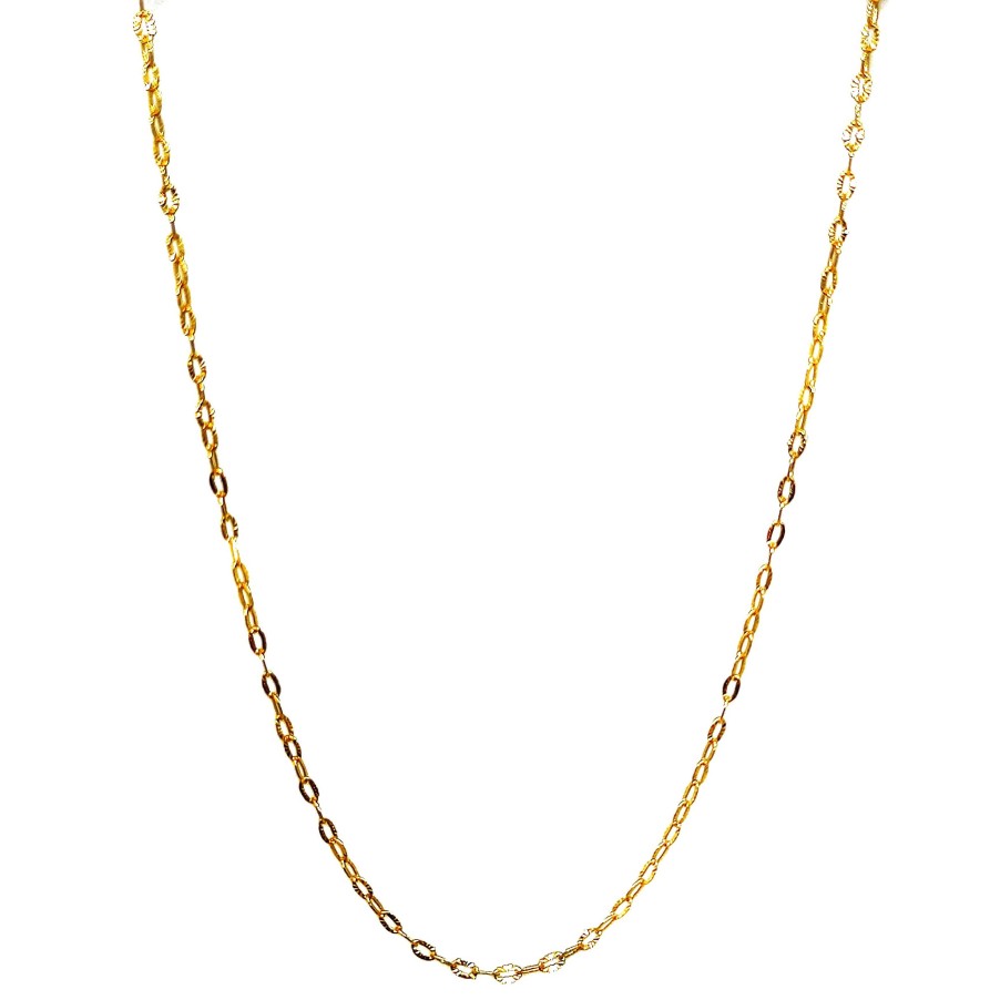 Joyas De Oro Joyeria Tamayo | Cadena Oro De 18 Kilates 45 Cm