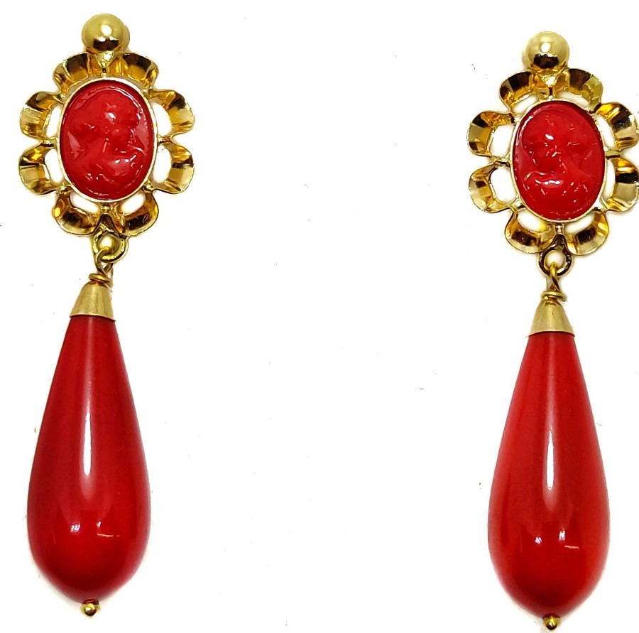 Joyas De Oro Joyeria Tamayo | Pendientes Oro 18 Kilates Con Chupones