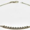 Joyas De Oro Joyeria Tamayo | Pulsera De Oro Blanco 18 Kilates Con Corona