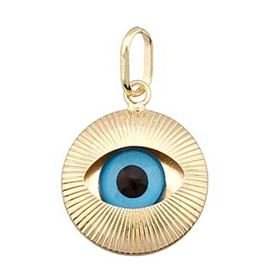 Joyas De Oro Joyeria Tamayo | Colgante Oro 18 Kilates Ojo Turco